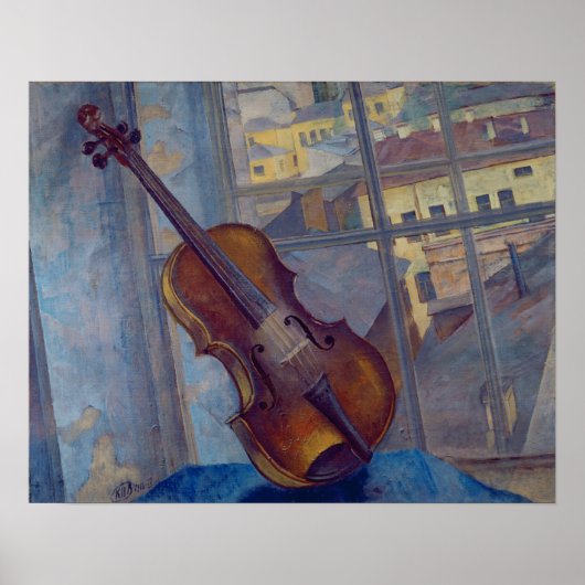 Poster Violon, 1918 (Devant)