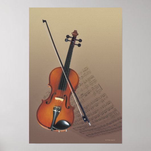 Poster Violon 2 (Devant)