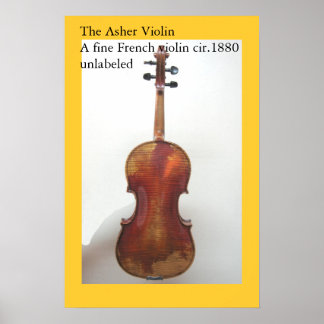 Poster Violon Asher II