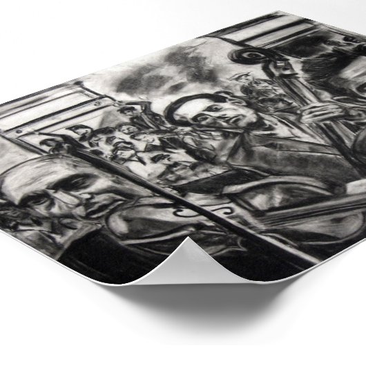 Poster violon de rue (Coin)