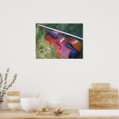 Poster Violon ensoleillé (Cuisine)
