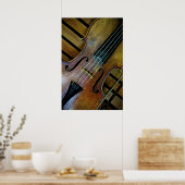 Poster Violon français (Cuisine)