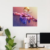 Poster Violon larmant (Bureau à domicile)