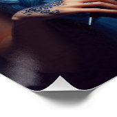 Poster Violon musicien Taurus Zodiac (Coin)