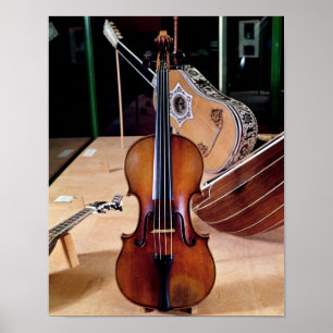 Poster Violon, par Stradivari, Crémone, 1699 (photo ;