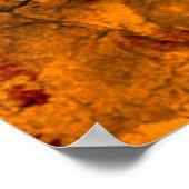 Poster Violon vert (Coin)