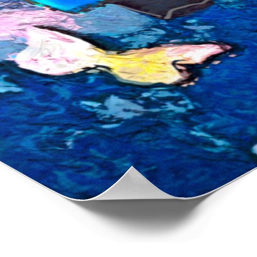 Poster Violoniste avant shaabbt (Coin)