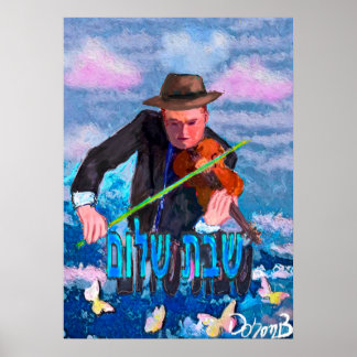 Poster Violoniste avant shaabbt