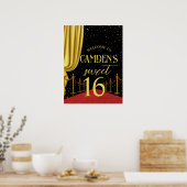 Poster VIP, Anniversaire du tapis rouge, Anniversaire d'H (Cuisine)