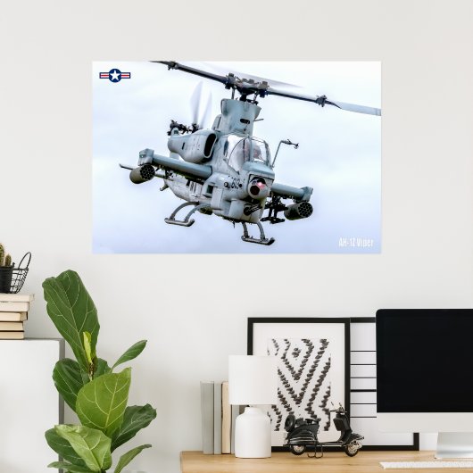 POSTER VIPER AH-1Z (Bureau à domicile)
