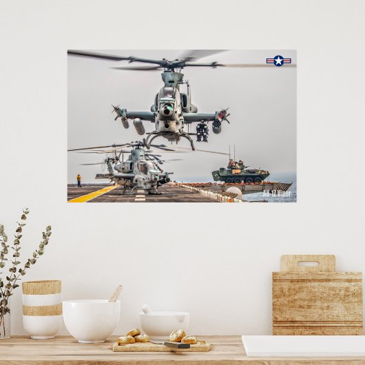 POSTER VIPER AH-1Z (Cuisine)