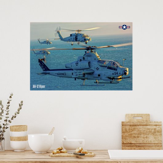 POSTER VIPER AH-1Z (Cuisine)