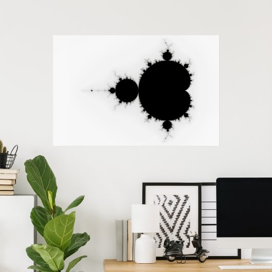 Poster Viratarupa - Art fractal (Bureau à domicile)