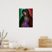 Poster Virgen De Guadalupe (Cuisine)