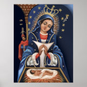 Poster Virgen de la Altagracia (Devant)