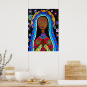 Poster Virgen Guadalupe par Pristine Cartera-Turkus (Cuisine)