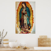 Poster Virgen GuadalupePop (Cuisine)