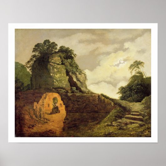 Poster Virgil's Tomb by Moonlight with Silius Italicus 1 (Devant)