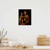 Poster Virgin and Child (Cuisine)