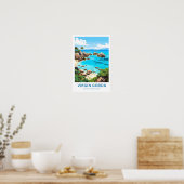 Poster Virgin Gorda British Virgin Islands Travel Imprime (Cuisine)