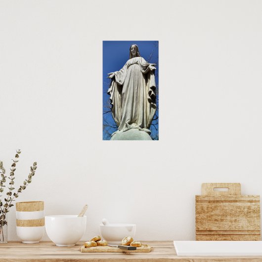Poster Virgin Mary (Cuisine)