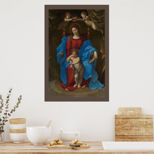 Poster Virgin Of The Chair (Cuisine)