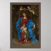 Poster Virgin Of The Chair (Devant)