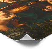 Poster Virgin Of The Rocks By Léonard de Vinci (Coin)