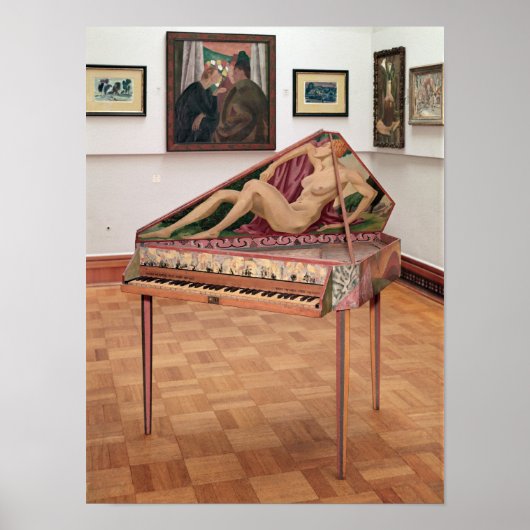 Poster Virginals, peint par Roger Fry (Devant)