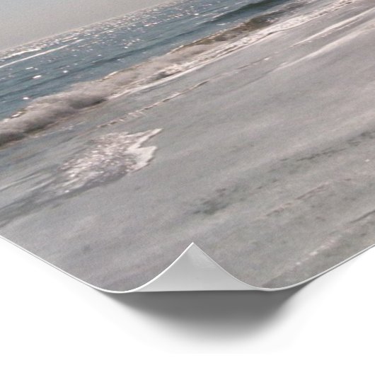 Poster Virginia Beach hors saison (Coin)