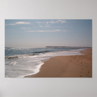 Poster Virginia Beach hors saison