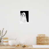 Poster Virginia Beach Moderne Minimal Abstrait Carte simp (Cuisine)