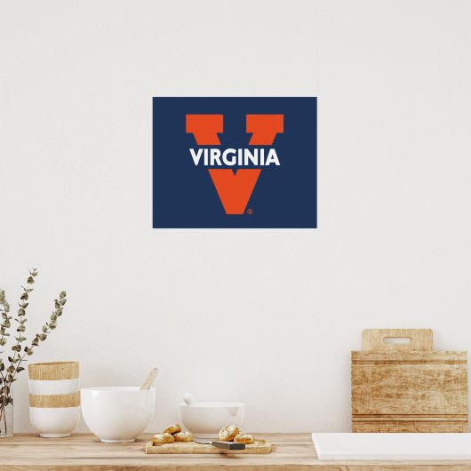 Poster Virginia Split V (Cuisine)