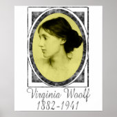 Poster Virginia Woolf (Devant)