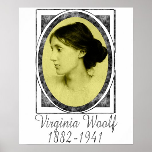 Poster Virginia Woolf (Devant)