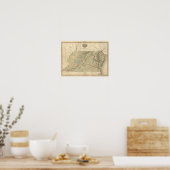 Poster Virginie, Maryland, Delware (Cuisine)