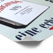 Poster VIRGINIE N° 6 DU JOUEUR Cigarettes Américaines Tab (Coin)