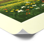 Poster Virginie vintage (Coin)