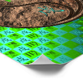 Poster Virgo & Earth Dog (Coin)