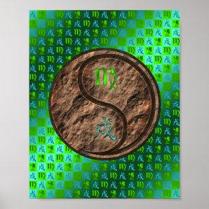 Poster Virgo & Earth Dog