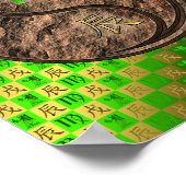 Poster Virgo & Earth Dragon (Coin)