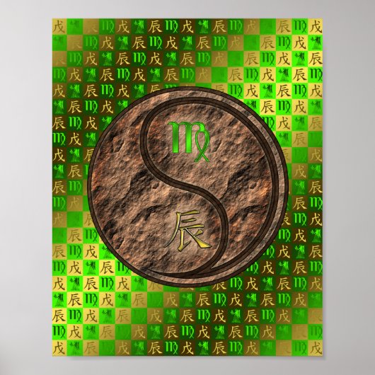 Poster Virgo & Earth Dragon (Devant)