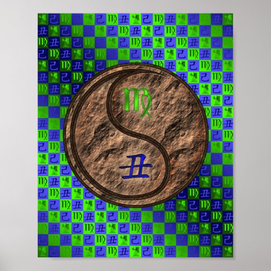 Poster Virgo & Earth Ox (Devant)