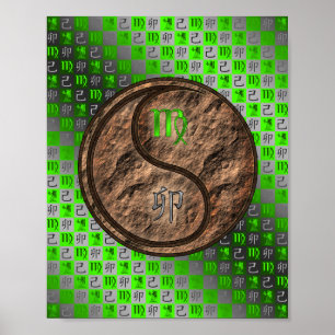 Poster Virgo & Earth Rabbit