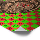 Poster Virgo & Earth Tiger (Coin)