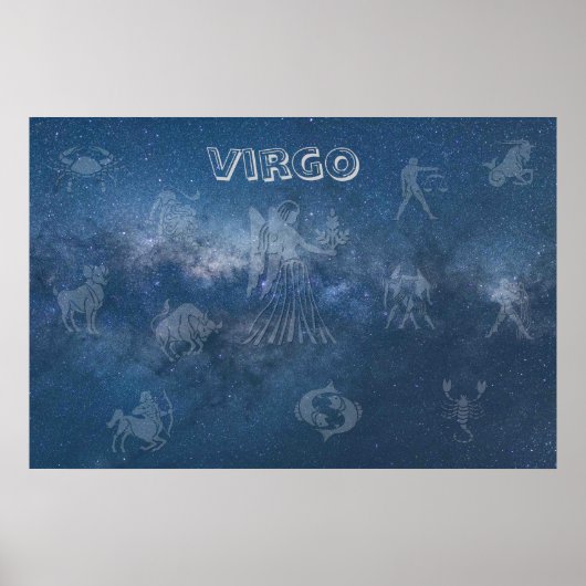 Poster Virgo transparent (Devant)
