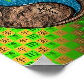 Poster Virgo & Water Horse (Coin)