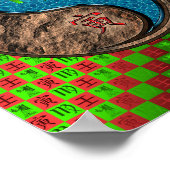 Poster Virgo & Water Tiger (Coin)