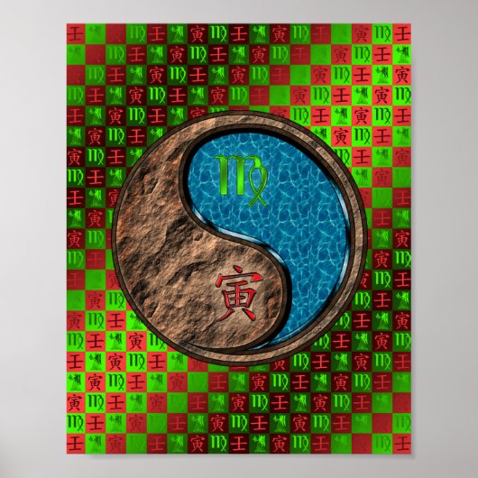 Poster Virgo & Water Tiger (Devant)