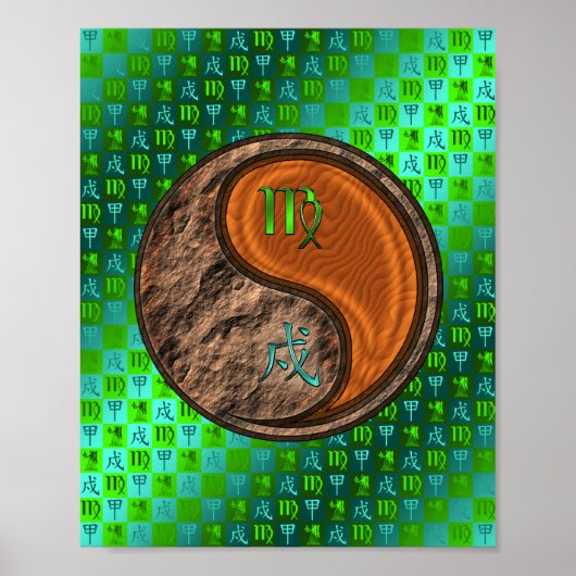 Poster Virgo & Wood Dog (Devant)